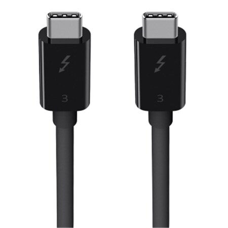 Belkin 0.5M 40Gbits Black Thunderbolt Cable F2CD084BT0.5MBK